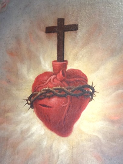 Detail_of_Sacred_Heart_in_Baroque_Oil_Painting_-_Museo_Nacional_del_Virreinato_-_Tepotzotlan_-_Mexico